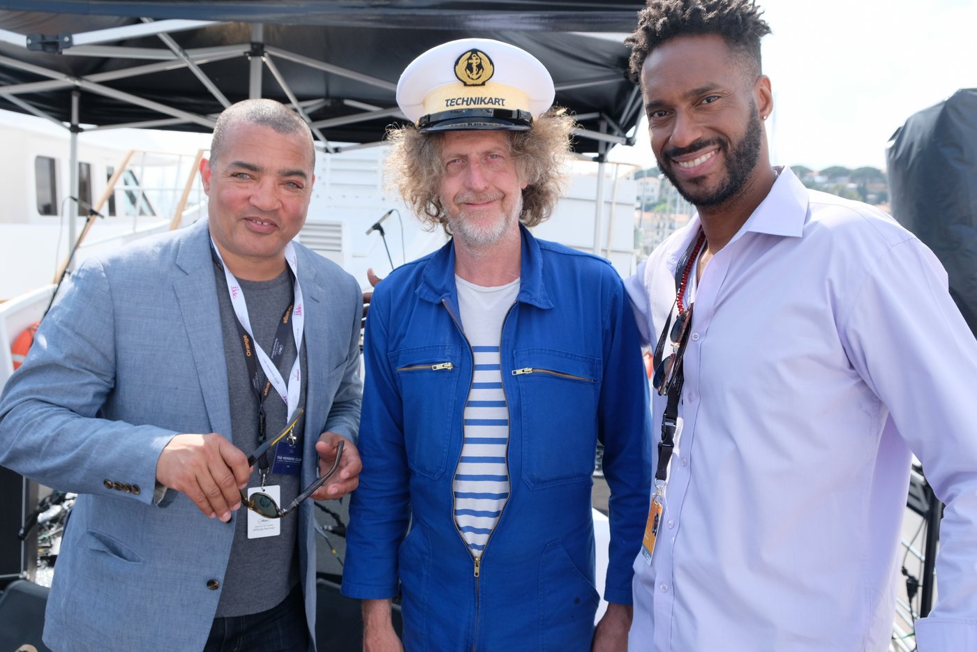 Fabrice de Technikart avec Steven Adams et Theo Dumont