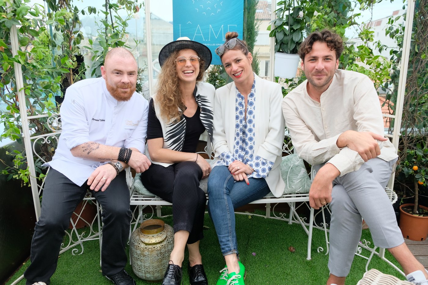 Arnaud Tabarec, Loica SG, Murielle Monclair et le boss du Perchoir