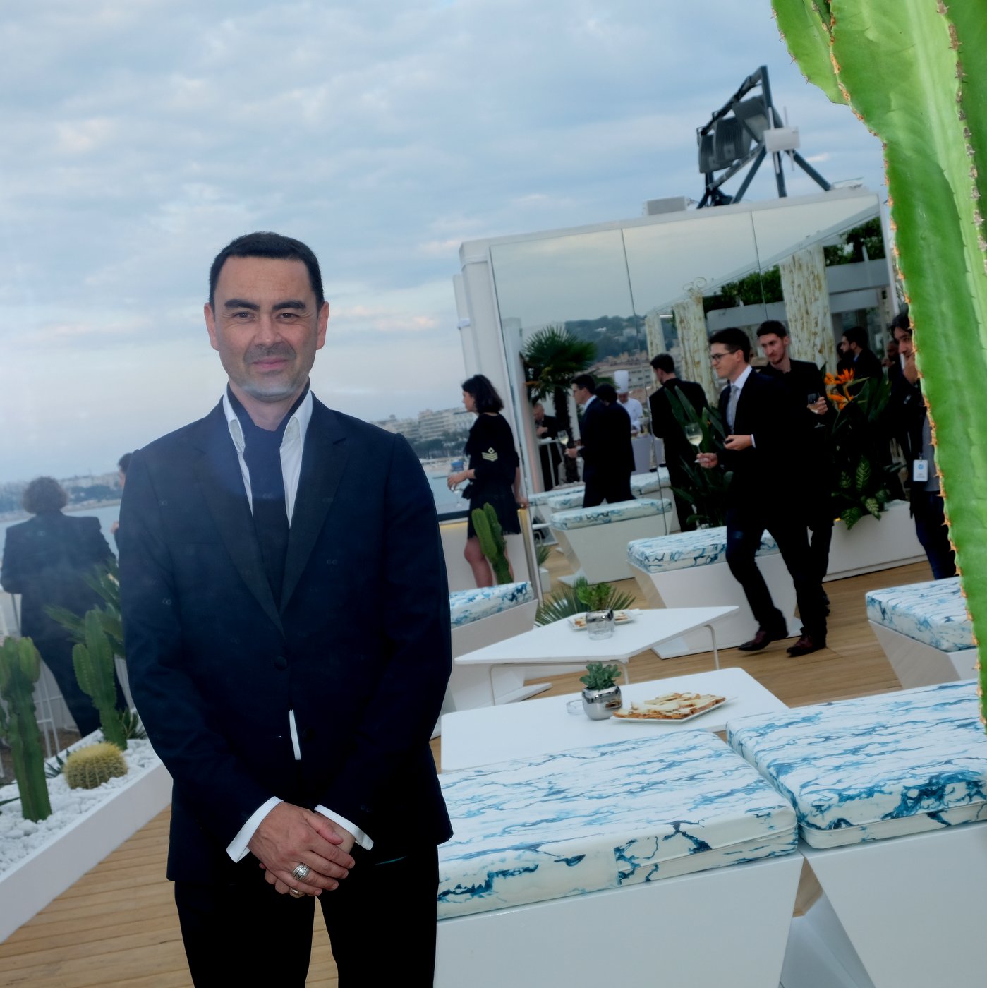 Olivier Bouché du Dedicate, prend la pose pour la posterité