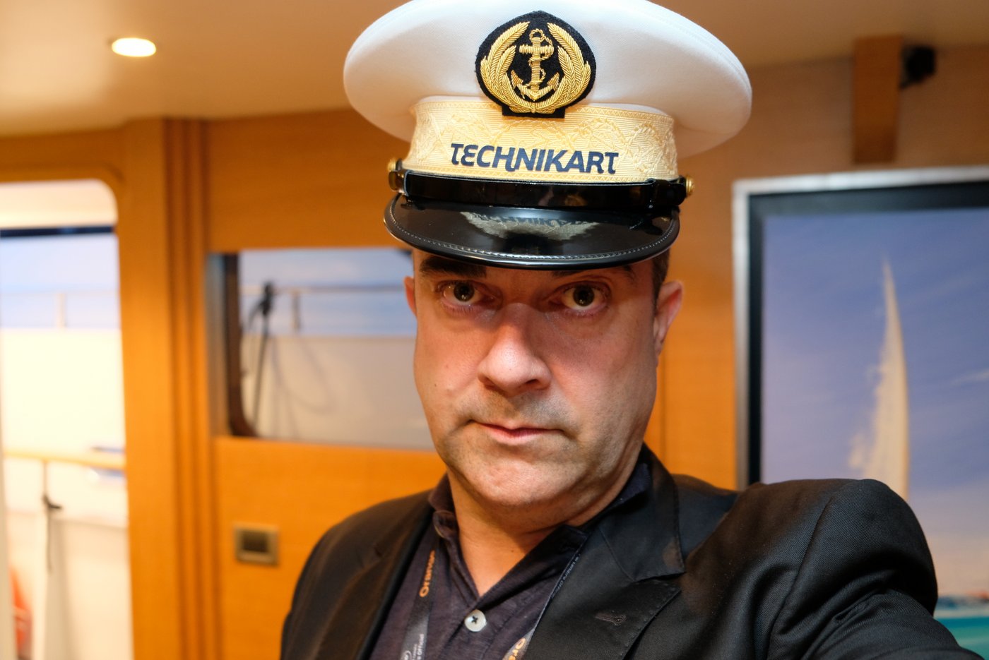 Selfie en mode In the Navy