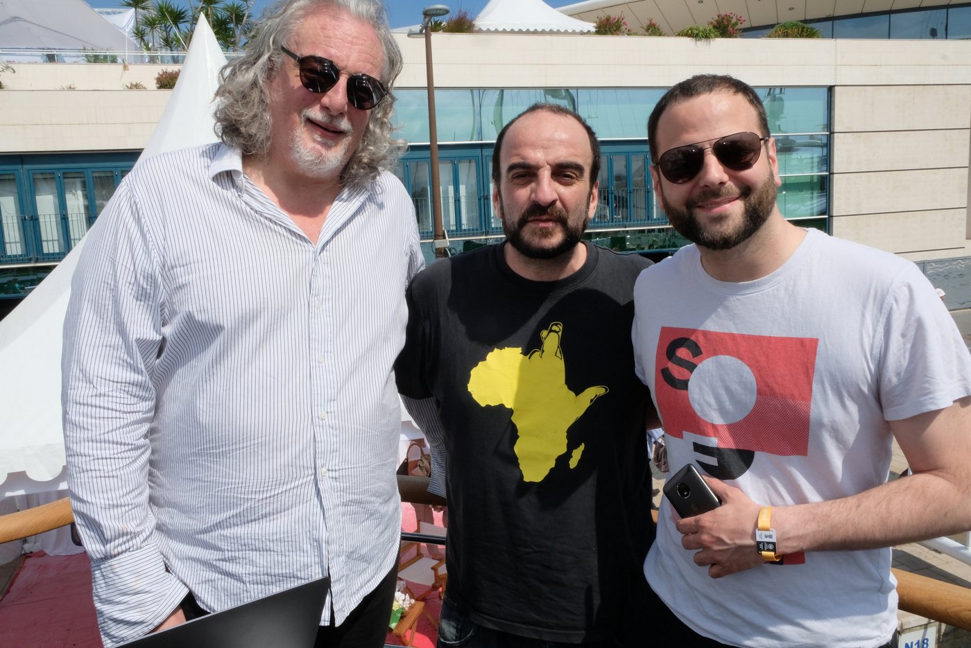Trio de BPM : Jean Croc, Dj OIL et Pablo Valentino.