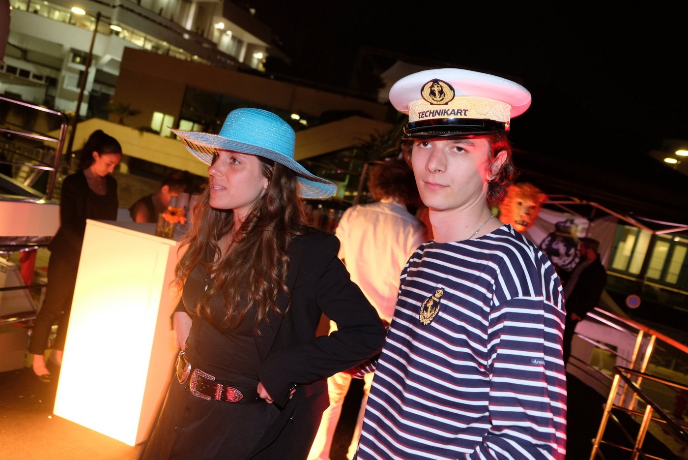 Aurelie et Melchior attendent le clou de la soirée