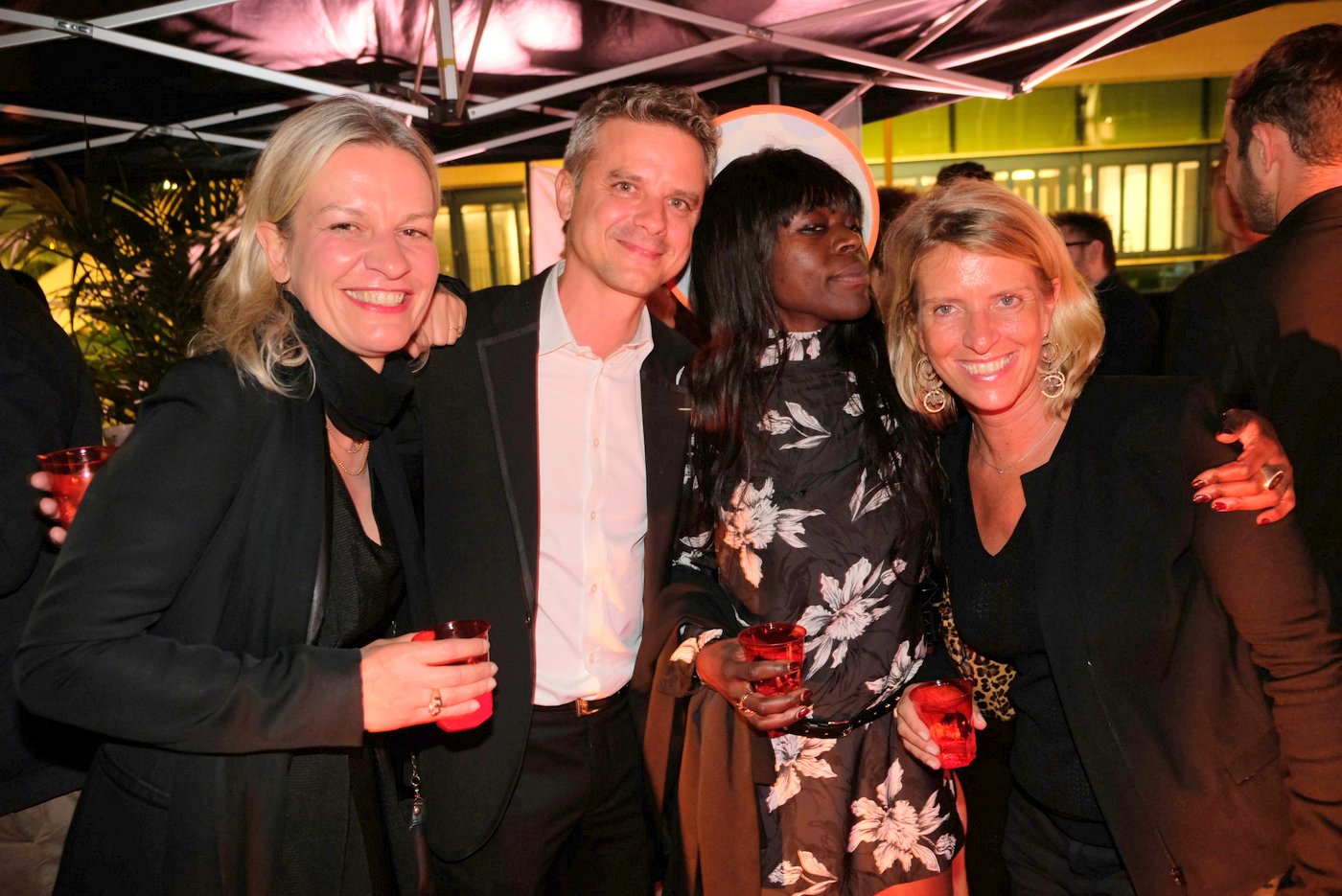 Les magic Garden en voisin du REX, avec Henriette d ARTE et Olivia de la SNCF