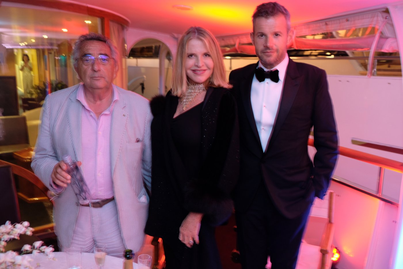 Hervé Nabon, Eugenia Grandchamps des Raux et Sebastien Barrillet