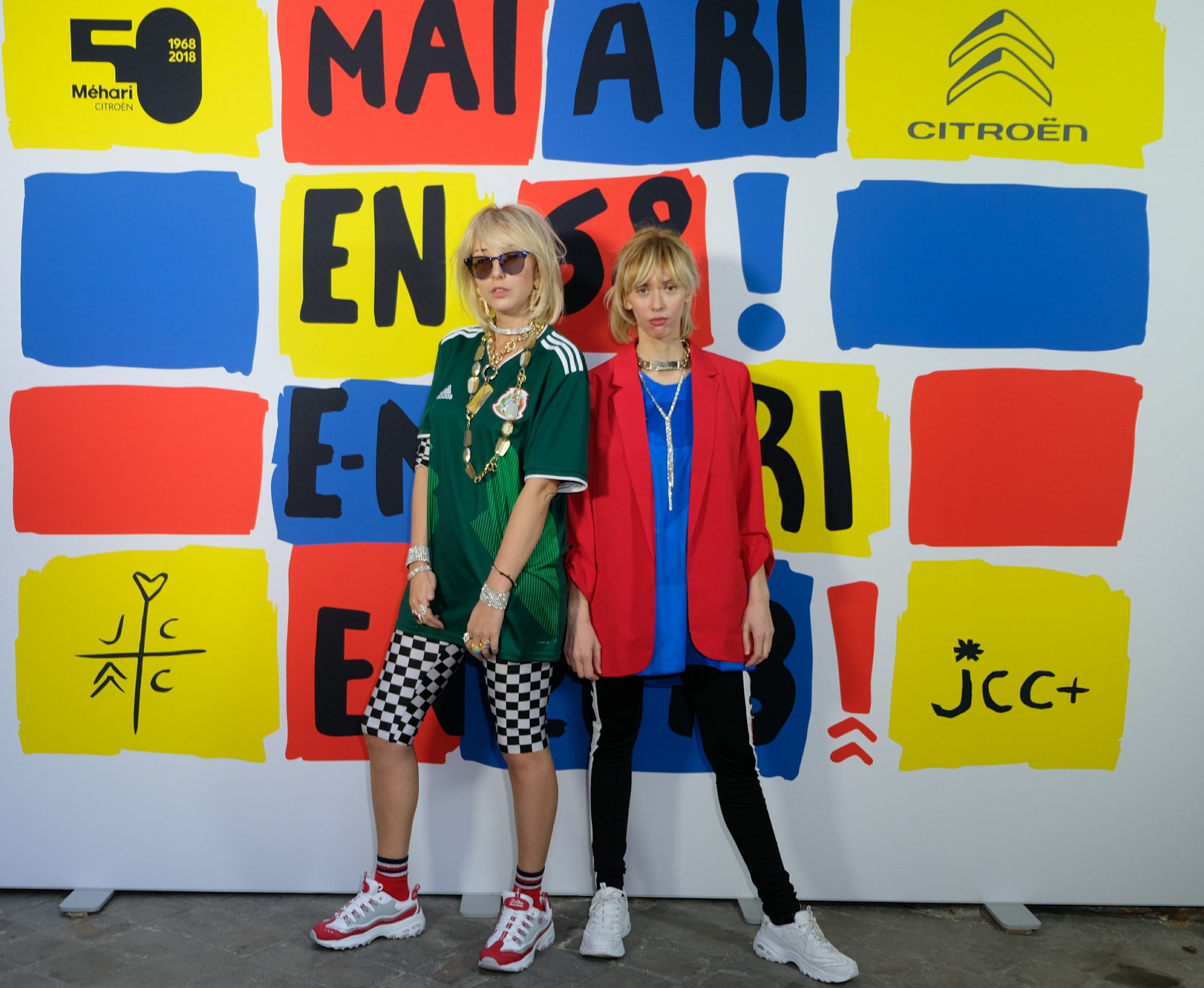 les DJettes Laura et Nina.