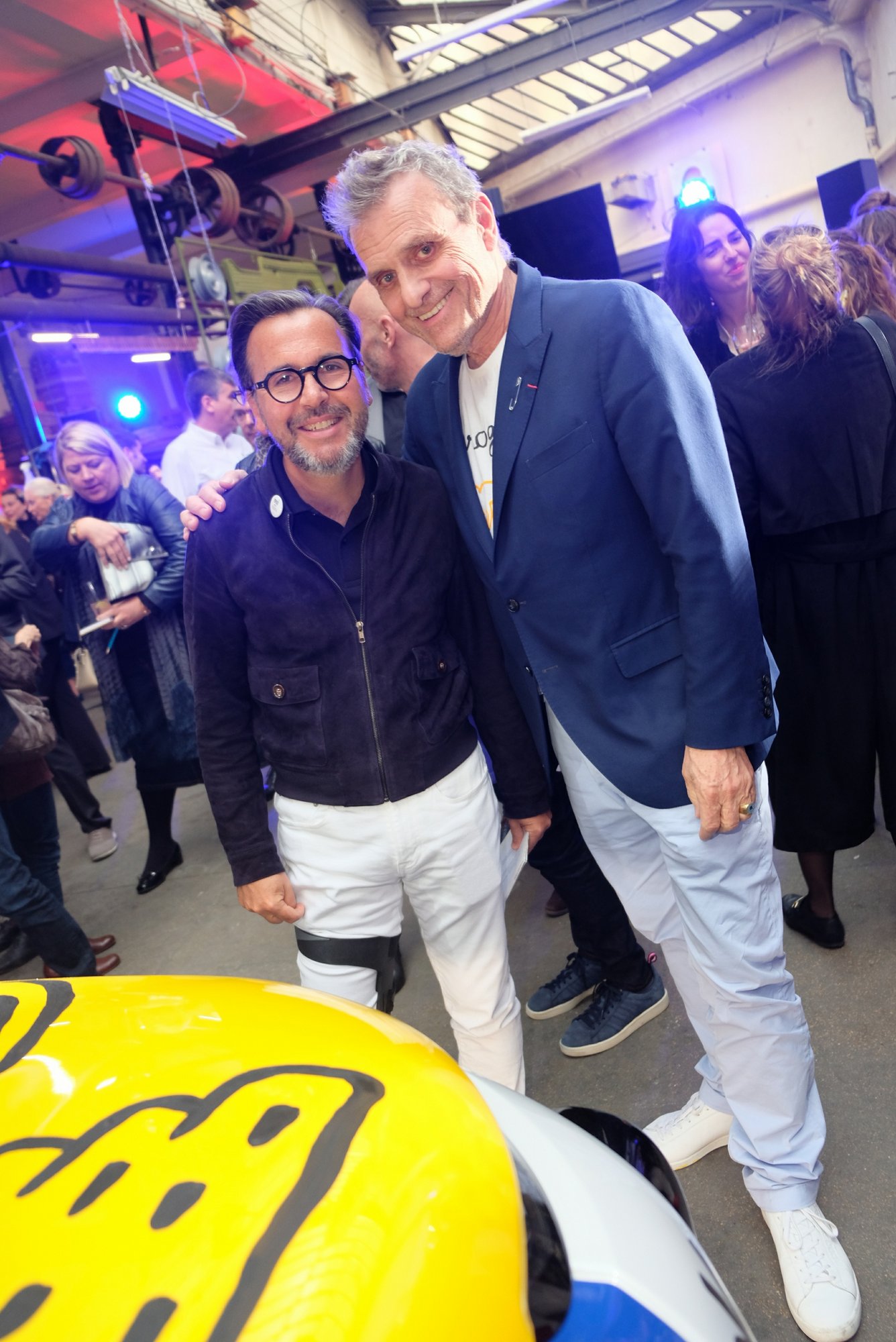 Arnaud Belloni dir marketing et communication Citroën et Jean-Charles de Castelbajac