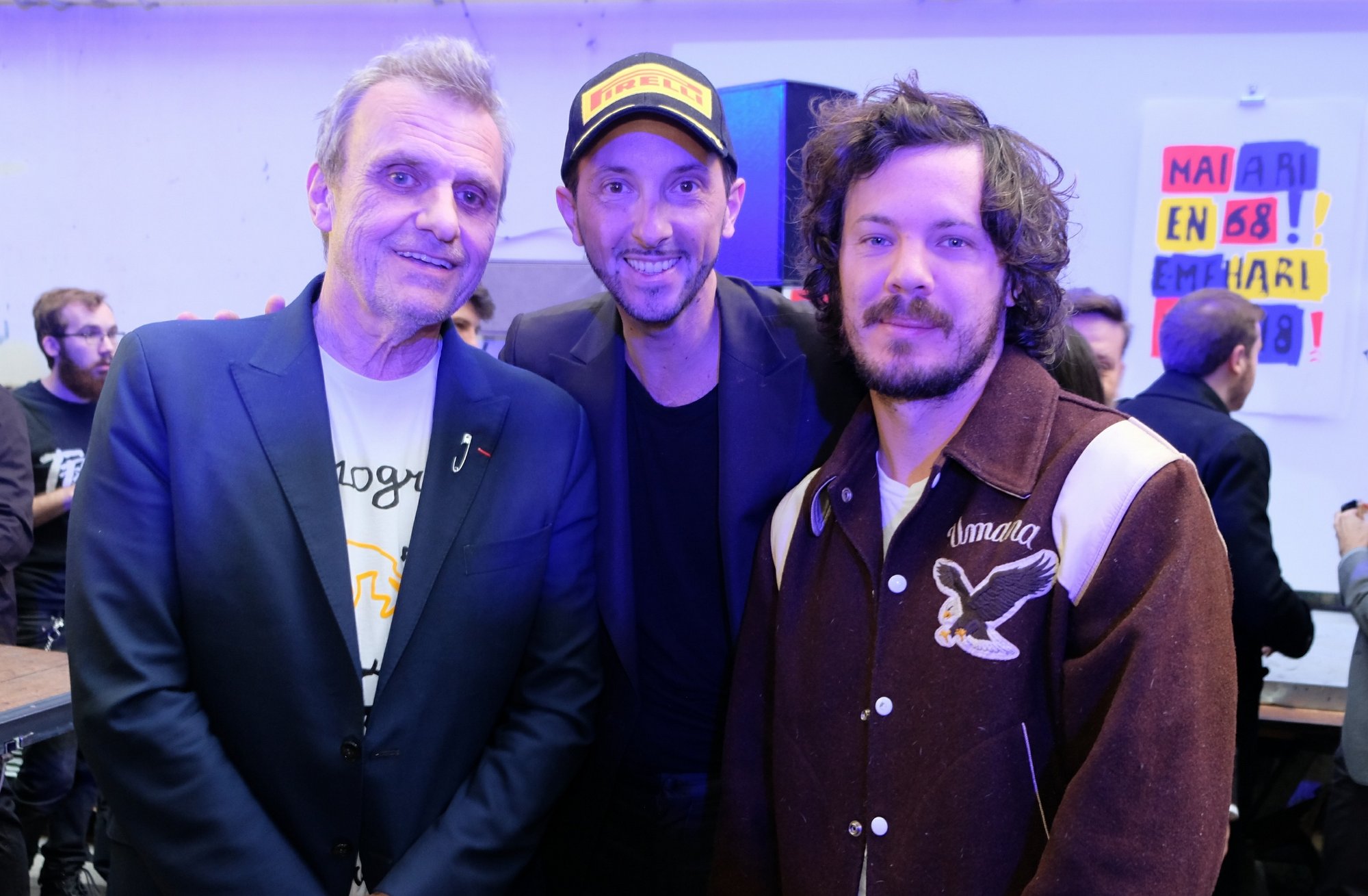 Jean-Charles, Mathieu et Pat