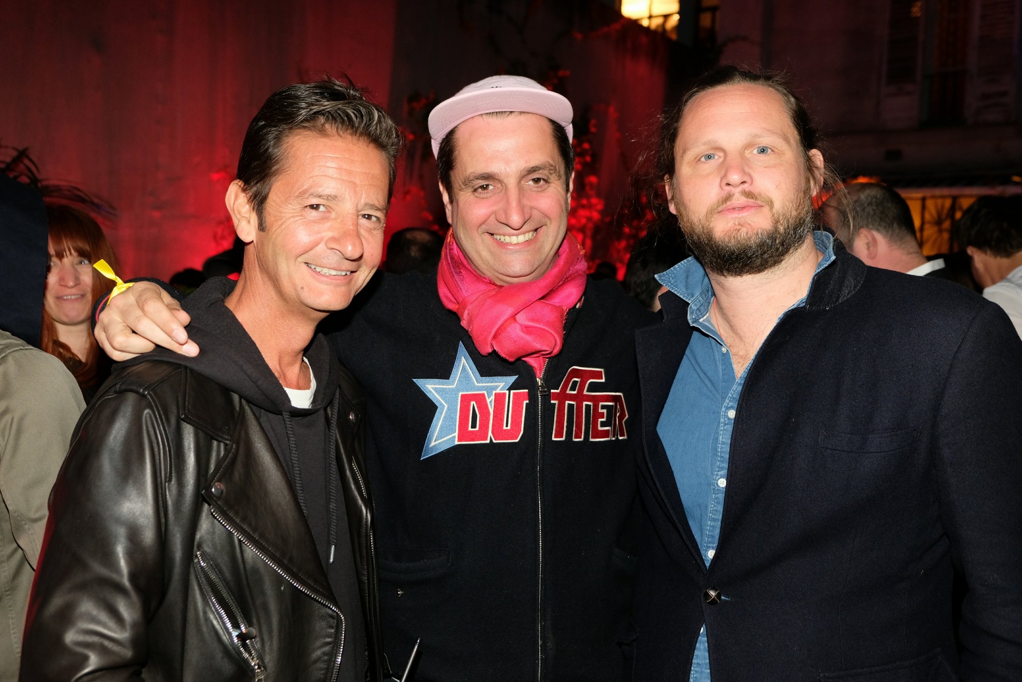 Philippe Combres, Guillaume Fédou et Guilhem de Castelbajac