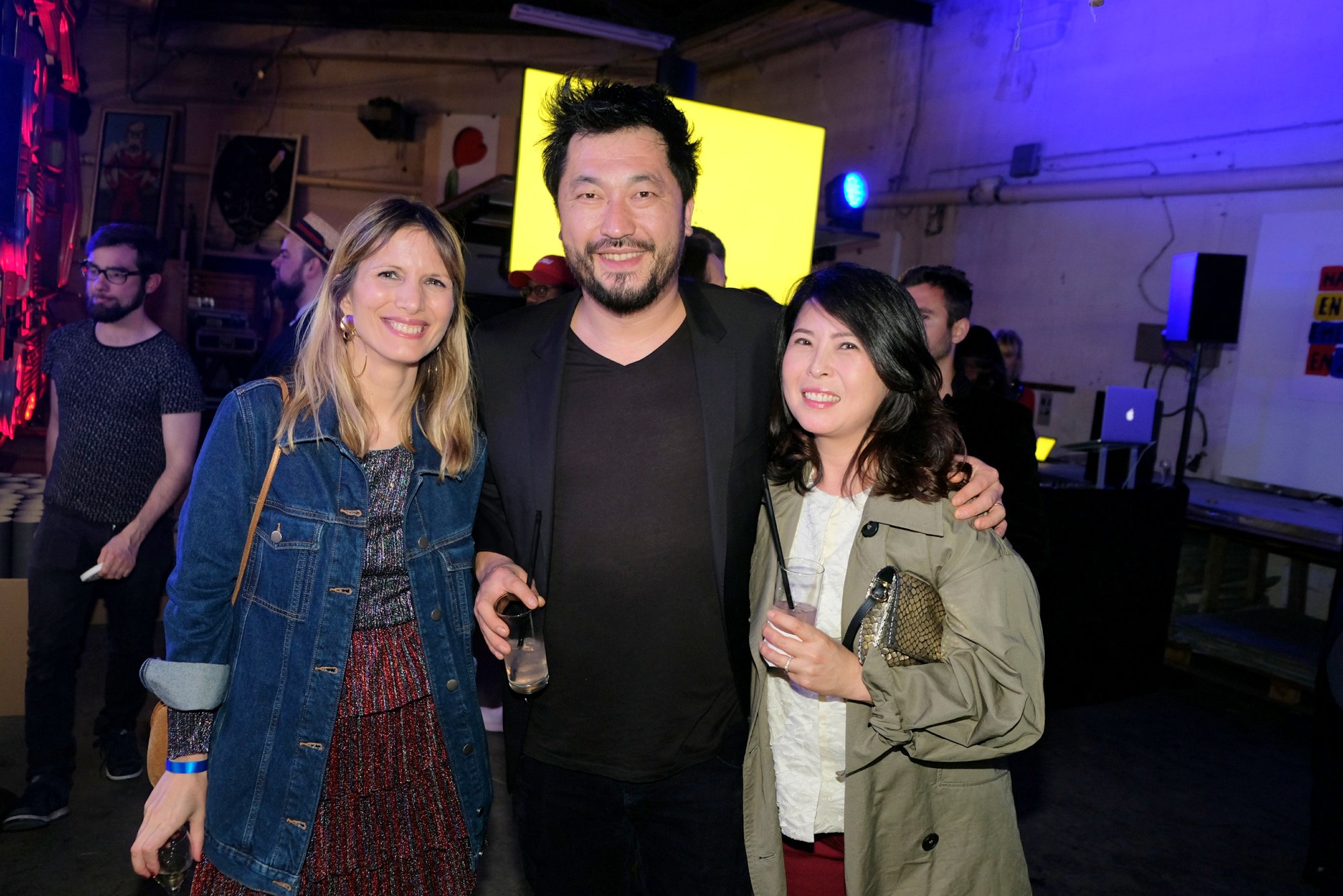 Isabelle avec Pierre Sang