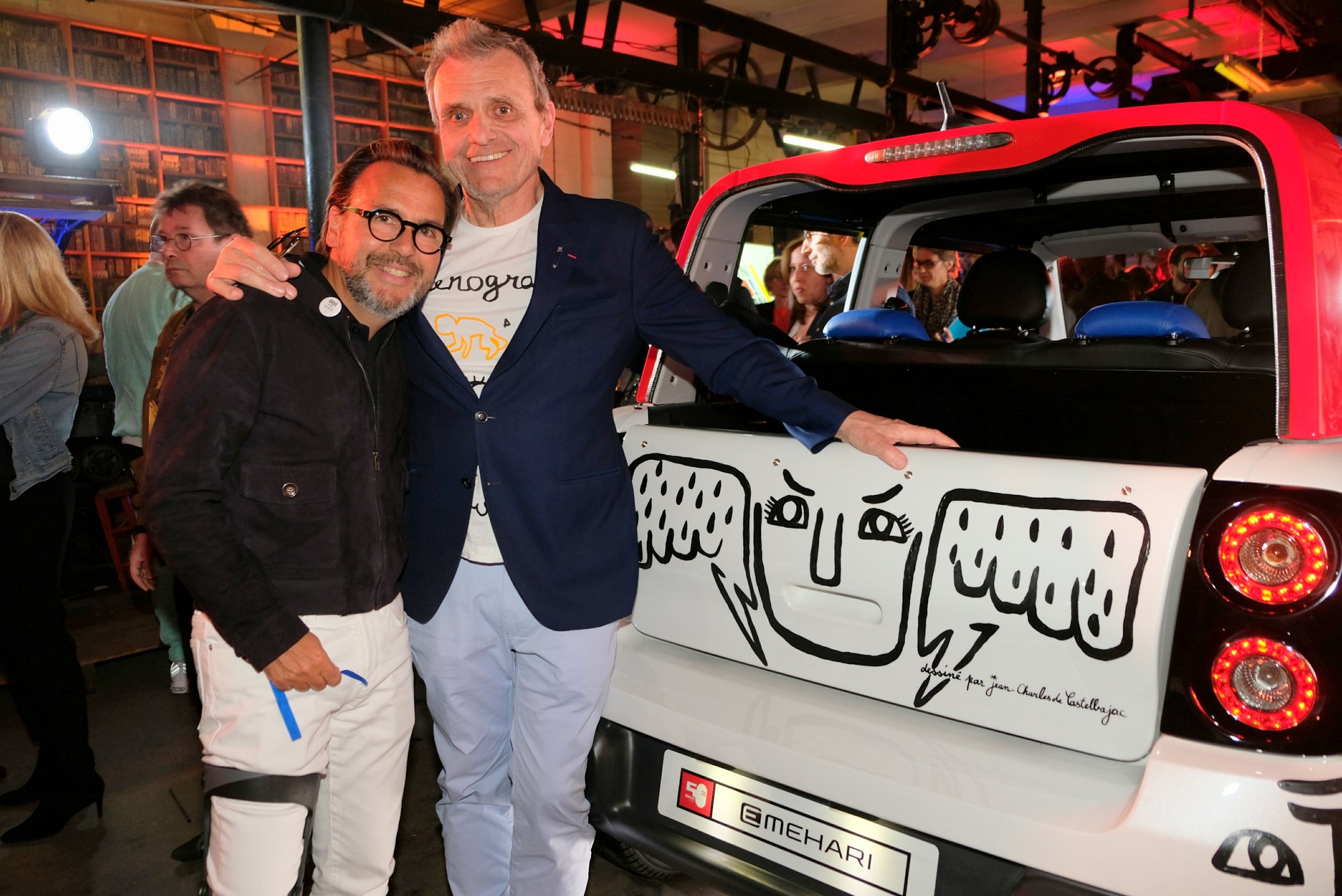 Arnaud Belloni et Jean Charles de Castelbajac