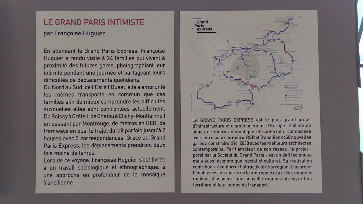 l expo Les Grands parisiens et le travail de Françoise Huguier.