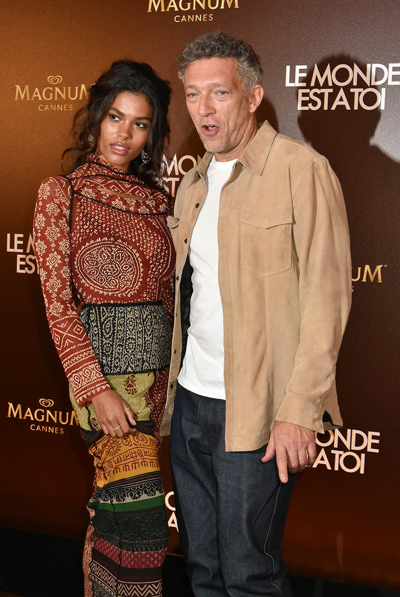 Magnum triple pour Vincent Cassel et un Light pour Tina qui tient a ses formes