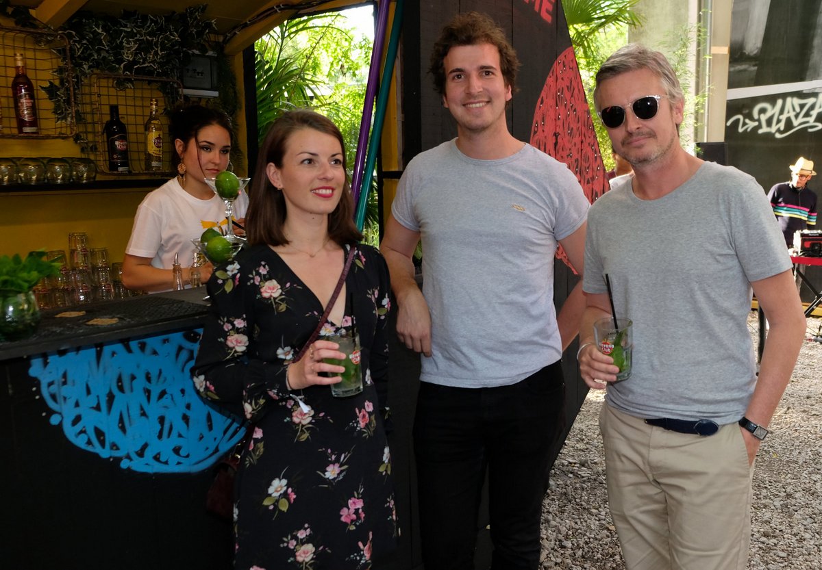 Sarah, Arnaud et Emmanuel de Pernod