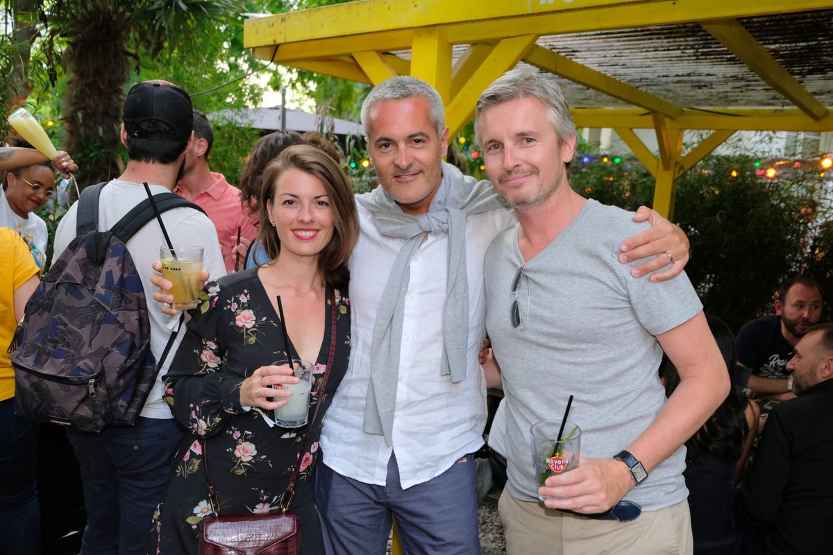 la Team Havana : Sarah Nicolas, Richard Le Moult et Emmanuel Duverrières