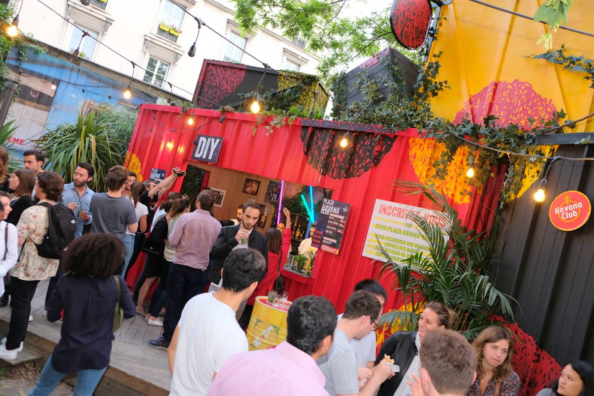 Le Plaza Havana Club inspiré librement par la Fabrica de Arte Cubano