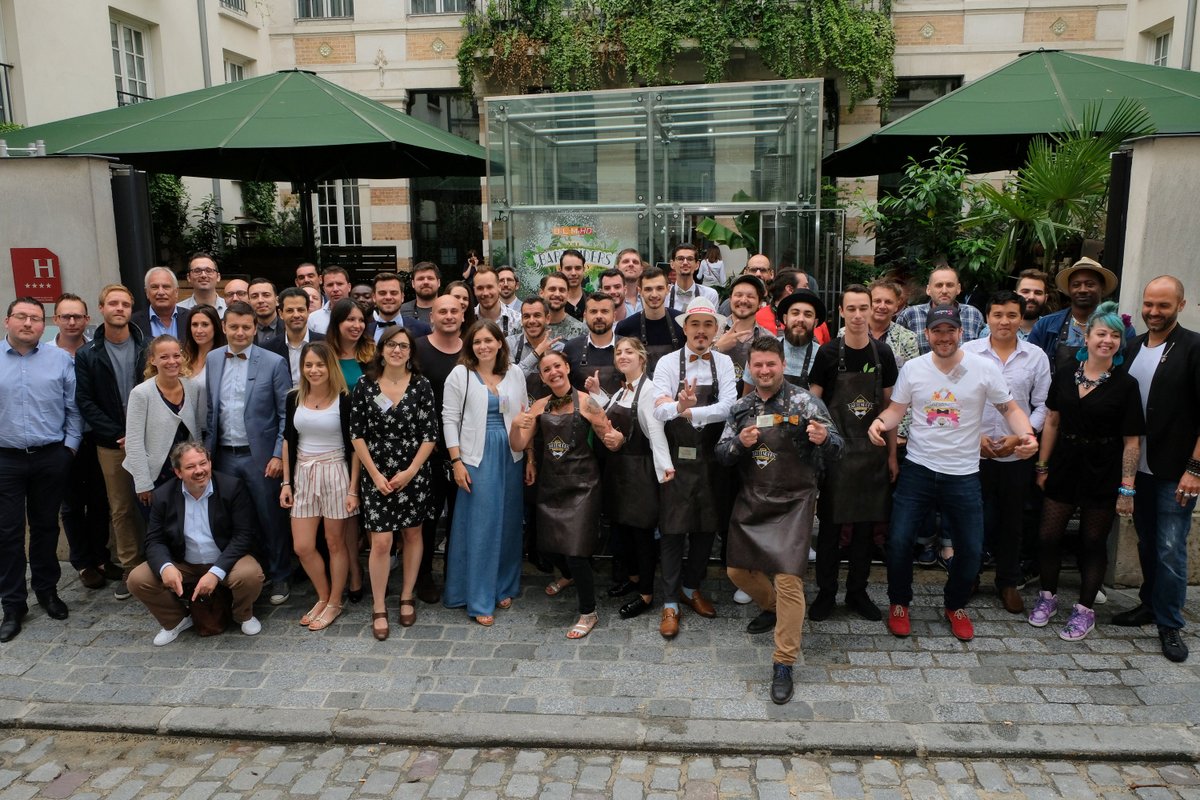 Ils sont venus , ils sont tous là, la grande famille Bartender Society
