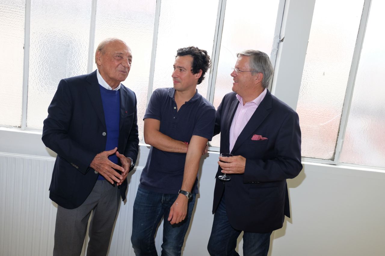 Jacques Seguela, Arthur Simony et Eric Peugeot