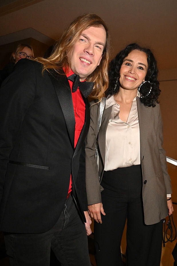 A la Ceremone, Christophe Guillarmé se réjouit d'y retrouver Aida Touihri