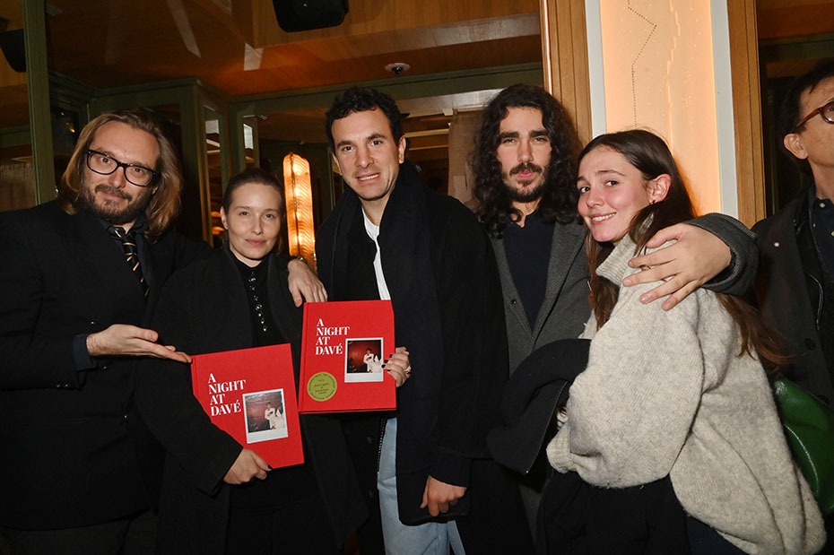 Au Vesper Room C'est la Davé Supporters family Charles Morin, Lila Salet, Boris Bergmann, Samuel de Loth and Thaïs Rebaudieres