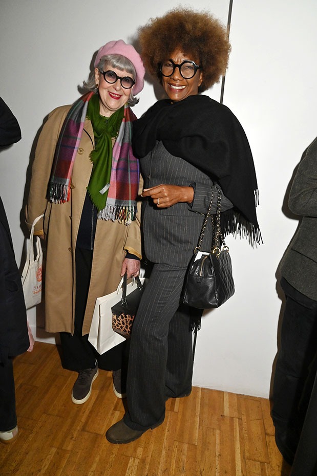 Au Dover Street Market Francoise Piccoli et La top Mouna au sommet du podium