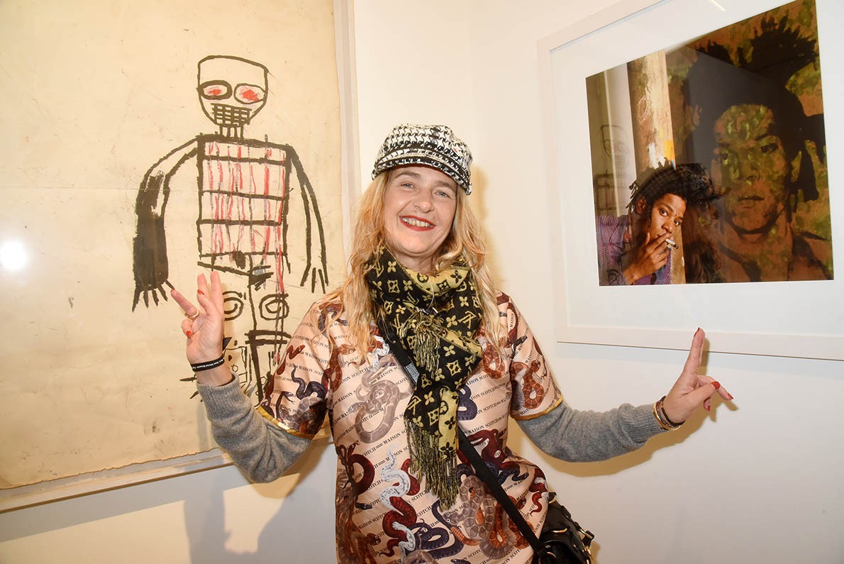 Geraldine Beigbeder redécorerai bien sa piaule avec du papier peint Basquiat