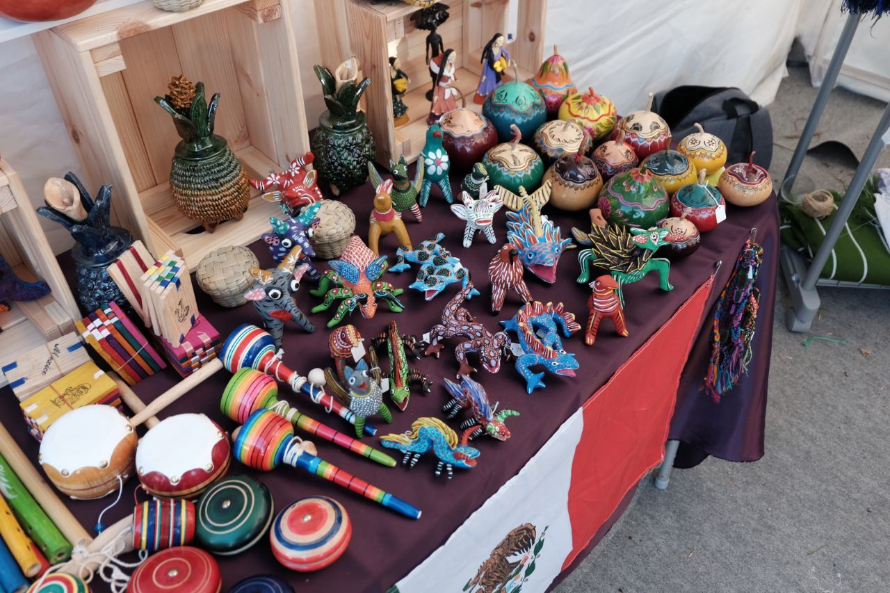 Beaucoup de découvertes en terme d'artisanat , ici le Mexique