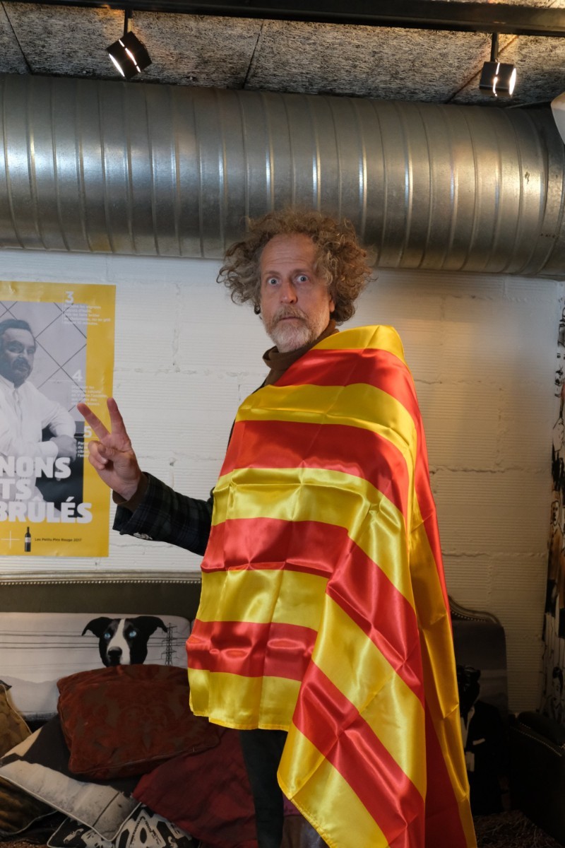 Quand notre editeur revet les couleurs Sang et Or de la Catalogne