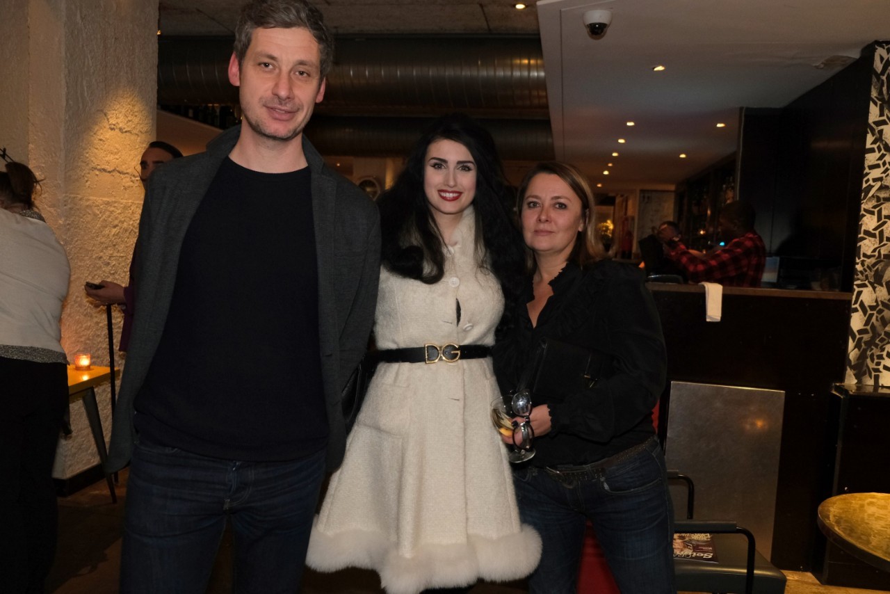Thomas Le Gourrierec redac chef de Grand Seigneur avec Elsa Oesinger et Laurence Gaubert