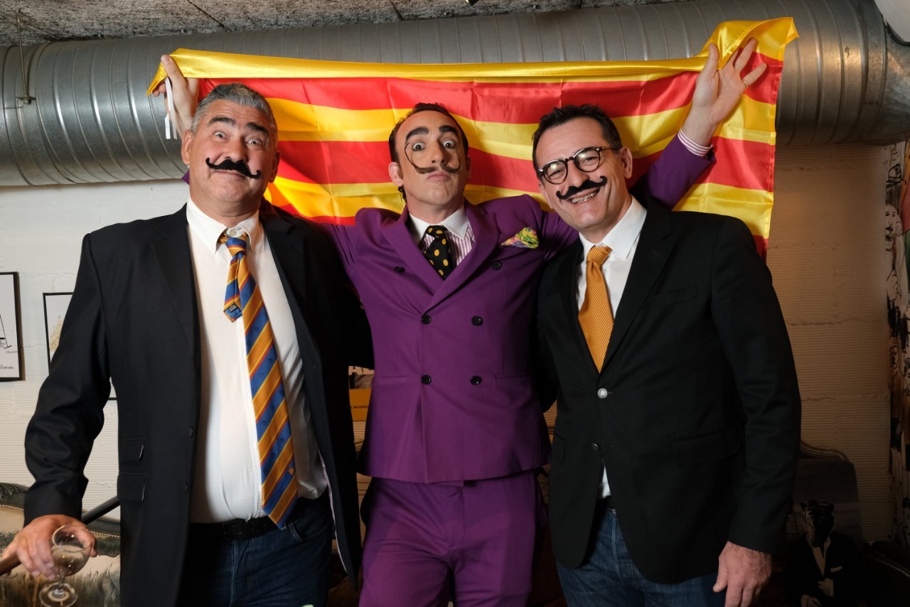 André, Nicolas et Stefan vous acceuille pur l'Apéro Catalan!