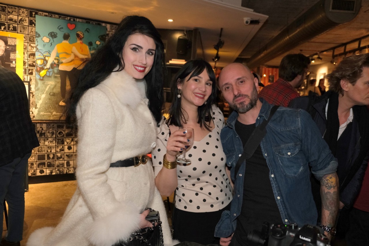 Greg Kozo avec son épouse et Elsa Oesinger