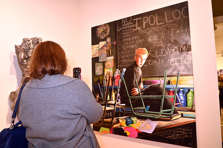 A  Art. Basel les cameraphones chauffent à mort ca instagramme un max