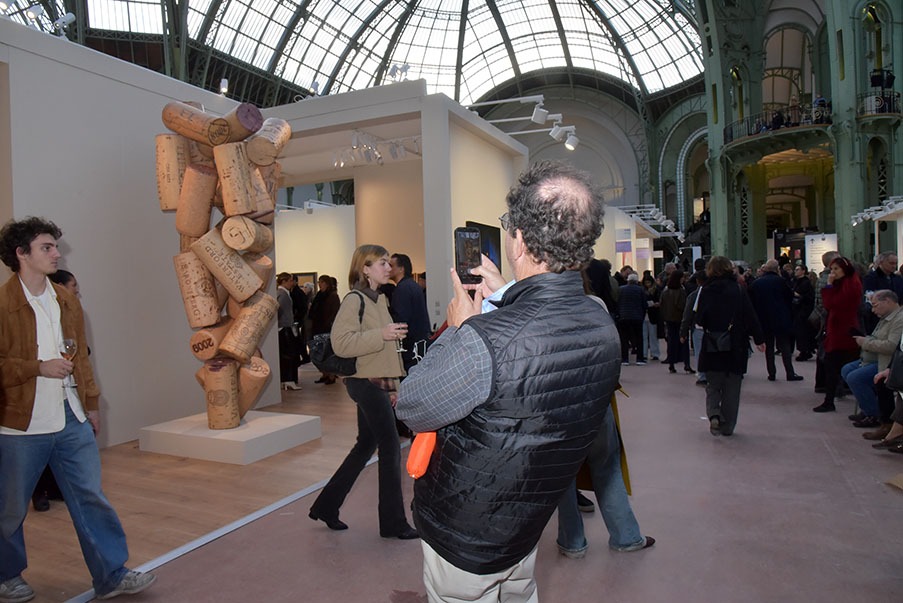 Les Bouchons de Jeff Koons mais ou sont les bouteilles?