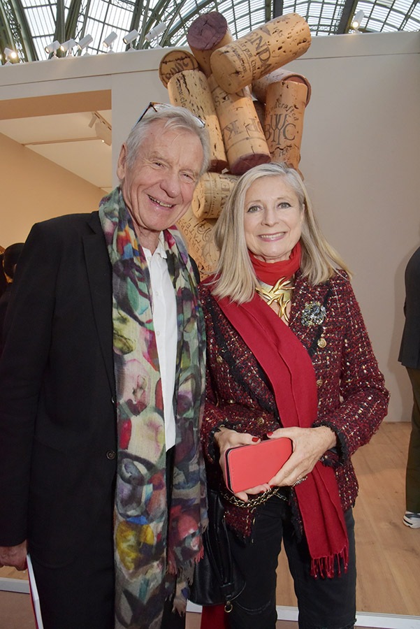 Jean Francois Mancel et Brigitte Mancel sont des fans de Jeff Koons