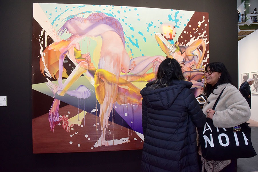 Un tableau de Christina Quarles