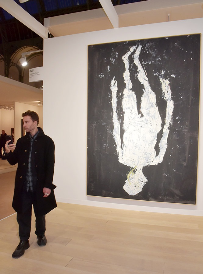 Le monde à l'envers by Georg Baselitz