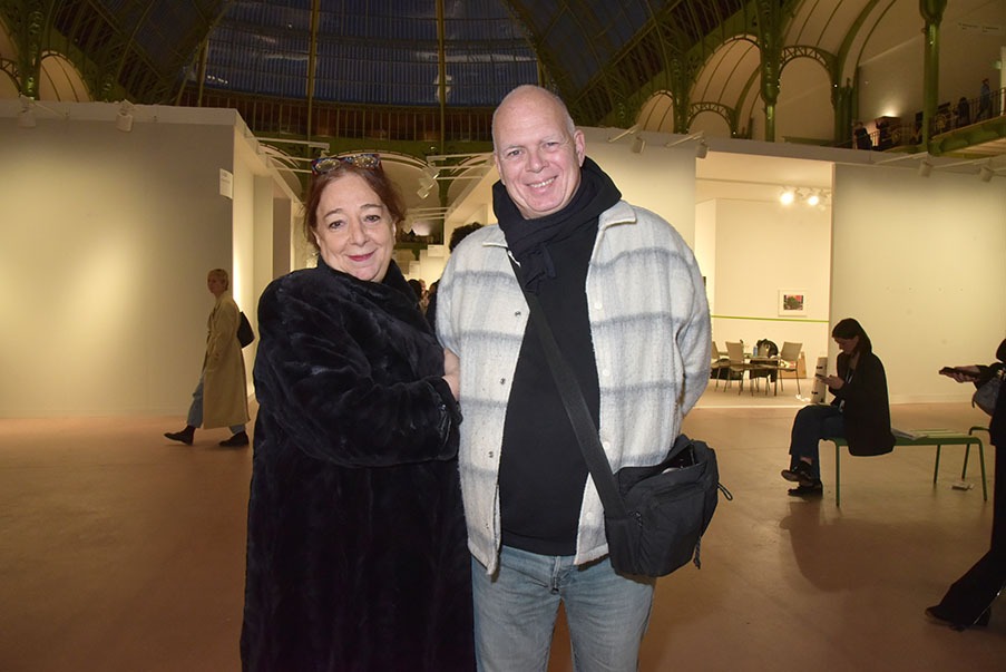 curatrice Florence Bellaiche And Xavier Maurel