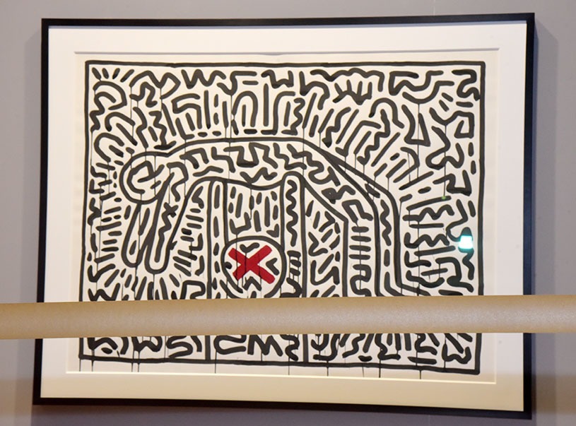 on remballe le Keith Harring !!