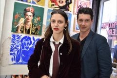 Victoire Partouche et un ami