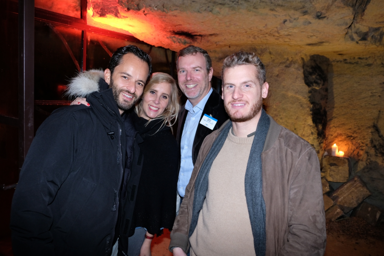 Yoni Saada du Bagniard, Julie Morbois, Alex Mouton et Yann Couvreur