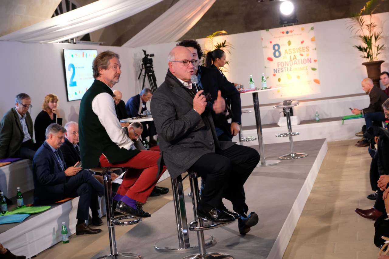 Le prince de Broglie et Patrick Serog medecin nutritioniste