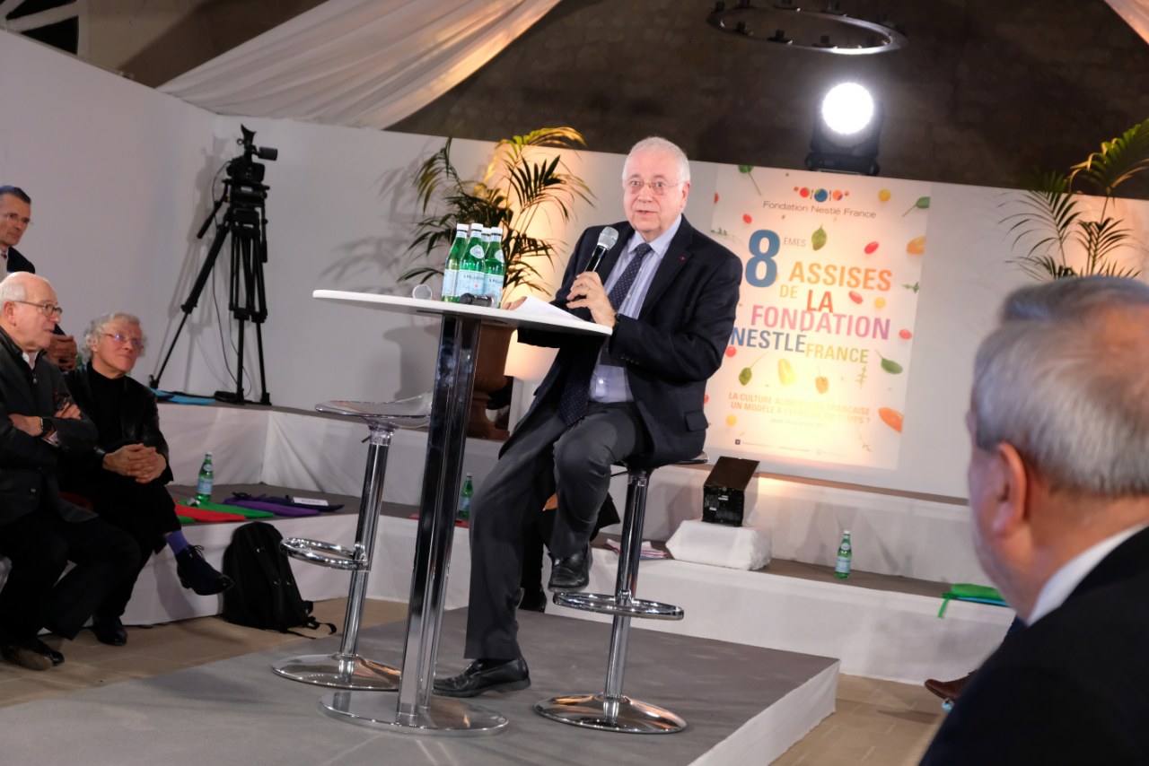 Le docteur Jean Robert Pitte conclu les 8eme assises de la fondation Nestlé