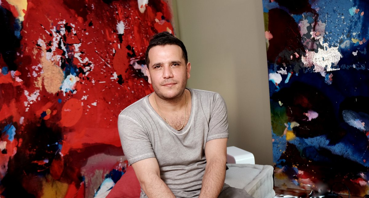 L artiste Yassine Meknache en residence a l AME