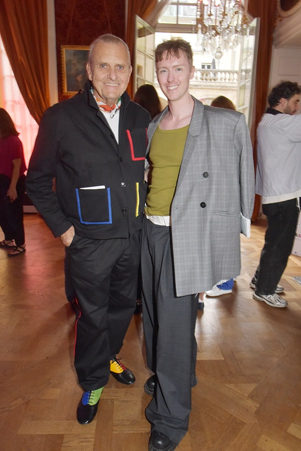 Jean Charles de Castelbajac me présente monsieur "Understitch" très actif sur Instagram