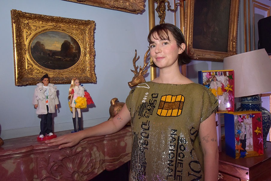 Pauline de Tarragon du groupe Pi ja ma espère un jour avoir sa Barbie trôner sur toutes les cheminées