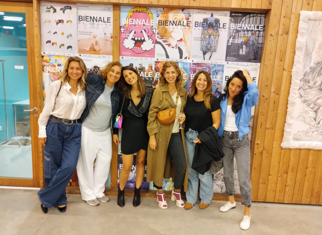 La biennale de Paname en mode Girl power avec Rose, Chloé ans Friends