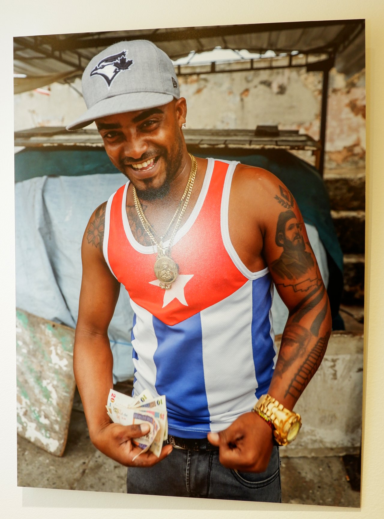 galerie de portrait avec le legendaire sourire cubain