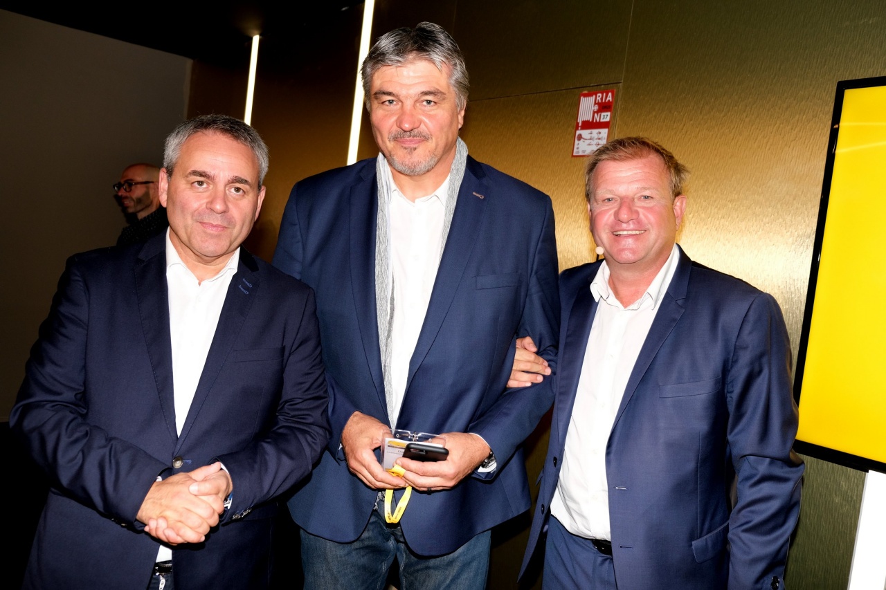 Xavier Bertrand, David Douillet et Patrice Bégay