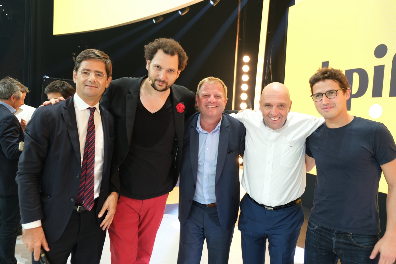Nicolas Dufourcq, Eric Antoine, Patrice Bégay, Phillipe Croizon et Haroun