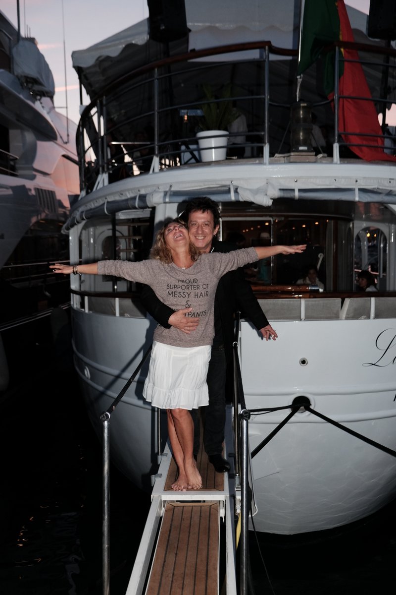 Sarah Guetta et Eric Serra en mode Titanic