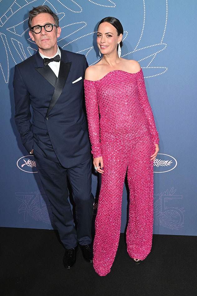 Michel Hazanavicius et sa pink muse Berenice Bejottent sur le red carpet